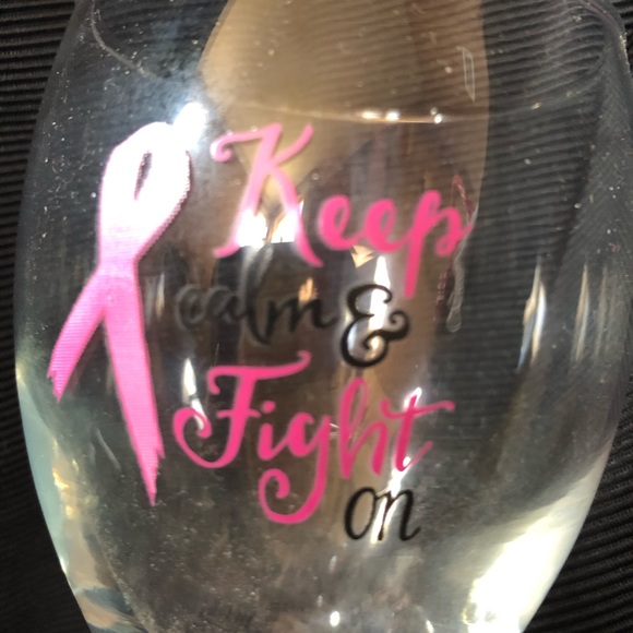 Breast Cancer Awareness pink wicker gift basket - Picture 7 of 8